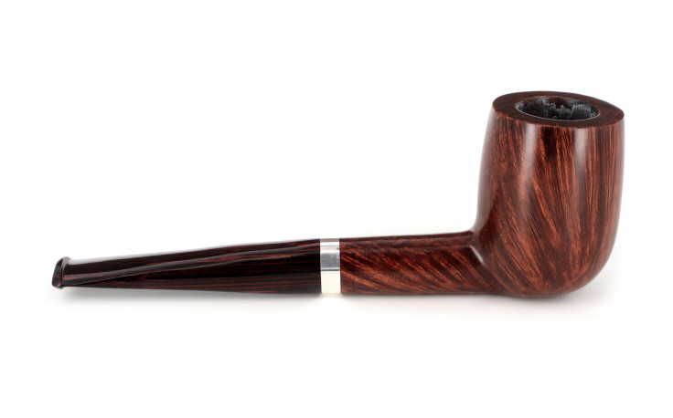 Pierre Morel Flame Grain 1 Billiard pipe (cumberland stem)