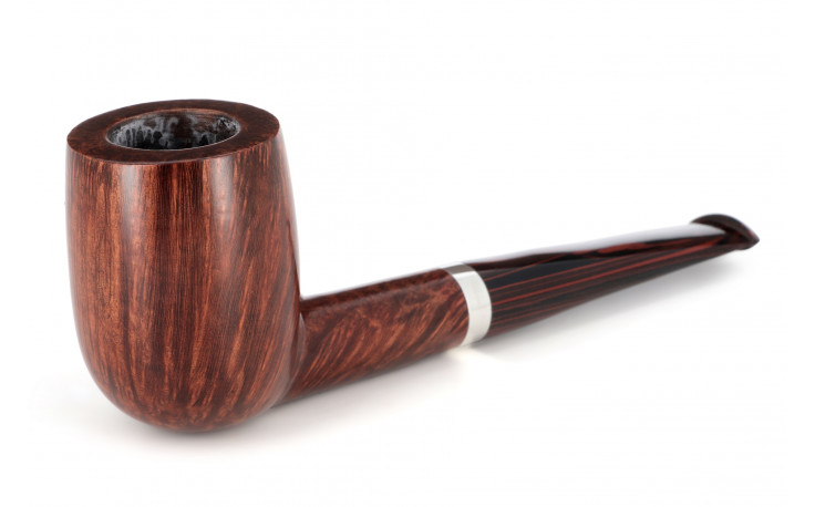 Pierre Morel Flame Grain 1 Billiard pipe (cumberland stem)