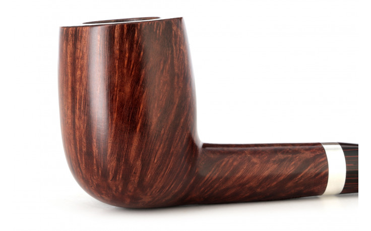 Pierre Morel Flame Grain 1 Billiard pipe (cumberland stem)