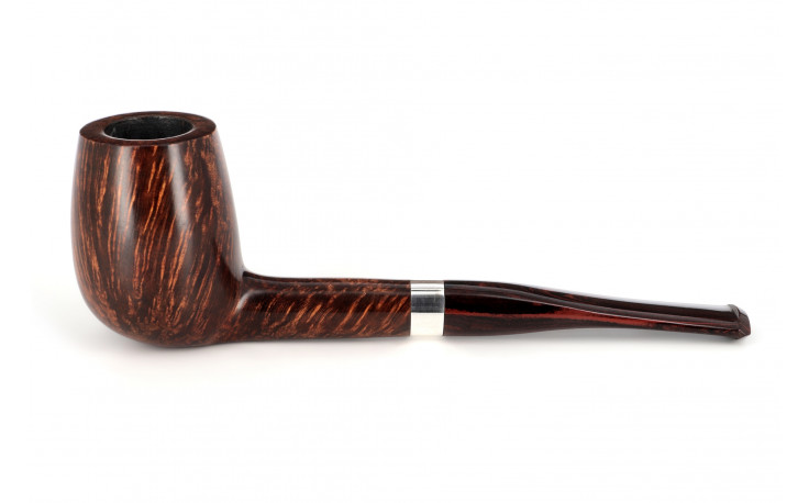 Pierre Morel Flame Grain 2 Billiard pipe (cumberland stem)