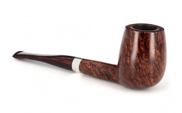 Pierre Morel Flame Grain 2 Billiard pipe (cumberland stem)