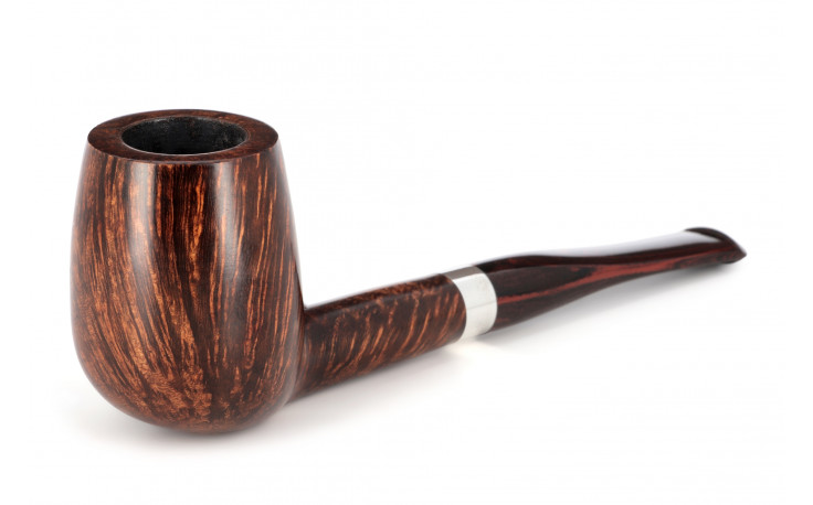 Pierre Morel Flame Grain 2 Billiard pipe (cumberland stem)