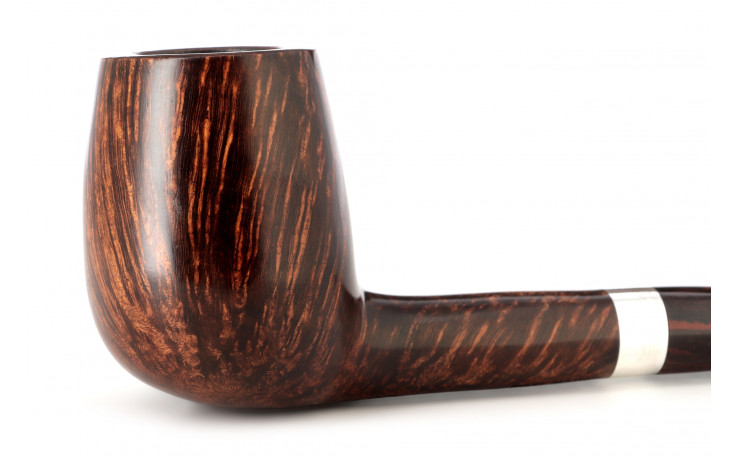 Pierre Morel Flame Grain 2 Billiard pipe (cumberland stem)