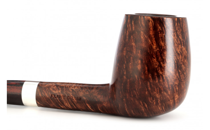 Pierre Morel Flame Grain 2 Billiard pipe (cumberland stem)