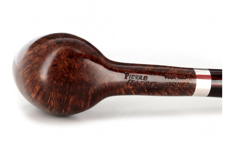 Pierre Morel Flame Grain 2 Billiard pipe (cumberland stem)