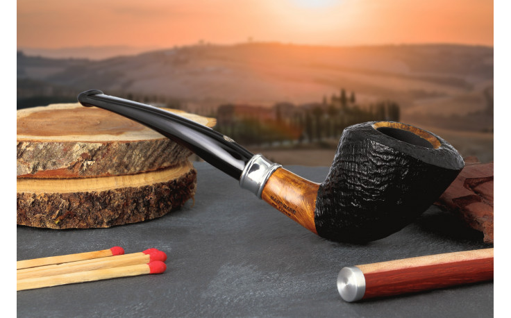 Mastro de Paja Unica sandblasted black pipe (dublin)