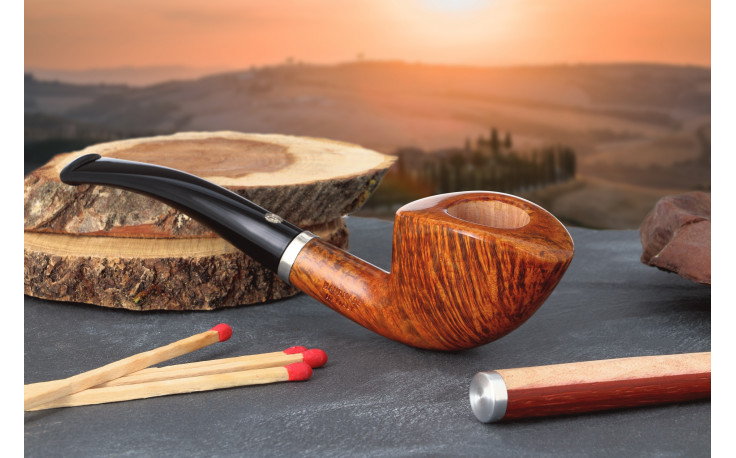 Mastro de Paja Unica flamed grain pipe (dublin shaped) (1 Sun)