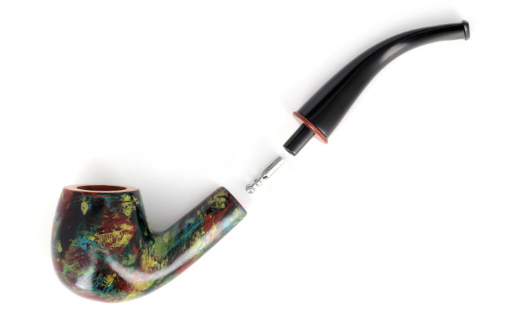 Pierre Voisin multi-colored bent pipe (34)