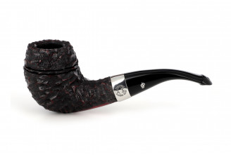 Peterson Sherlock Holmes Deerstalker pipe (rusticated) (without filter) (P-Lip)