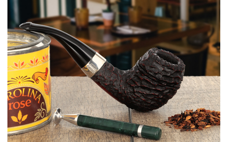 Peterson Sherlock Holmes Deerstalker pipe (rusticated) (without filter) (P-Lip)