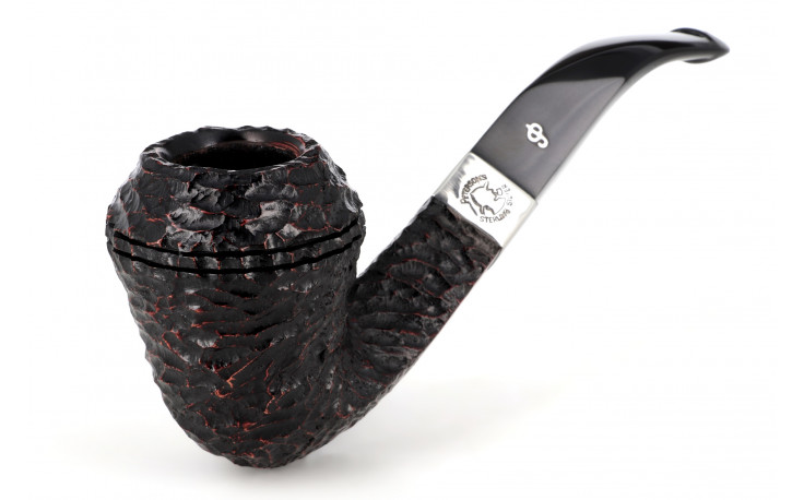 Peterson Sherlock Holmes Hansom pipe (rusticated) (without filter) (P-Lip)