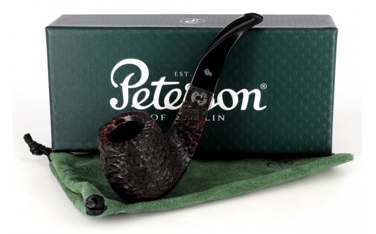 Peterson Sherlock Holmes Milverton pipe (rusticated) (without filter) (P-Lip)