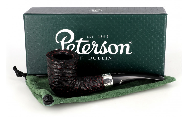 Peterson Sherlock Holmes Mycroft pipe (rusticated) (without filter) (P-Lip)