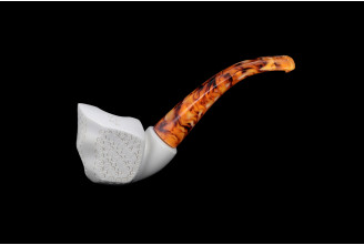 Asymmetrical Design meerschaum pipe