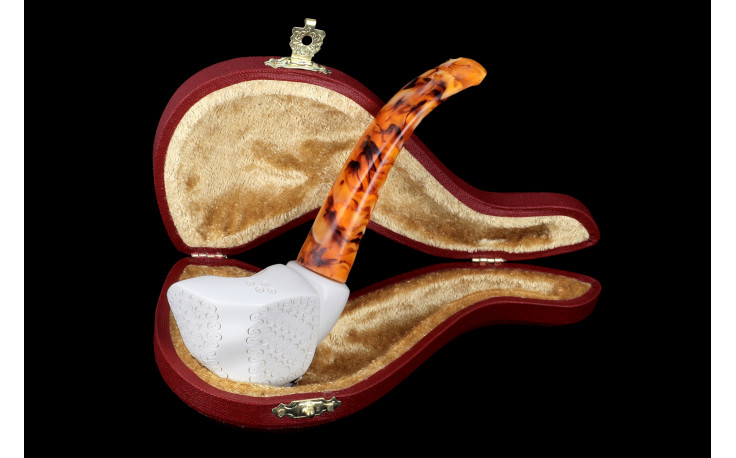 Asymmetrical Design meerschaum pipe