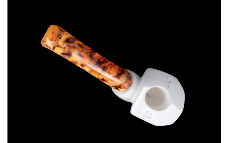 Asymmetrical Design meerschaum pipe