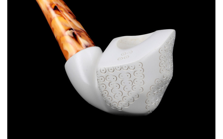 Asymmetrical Design meerschaum pipe