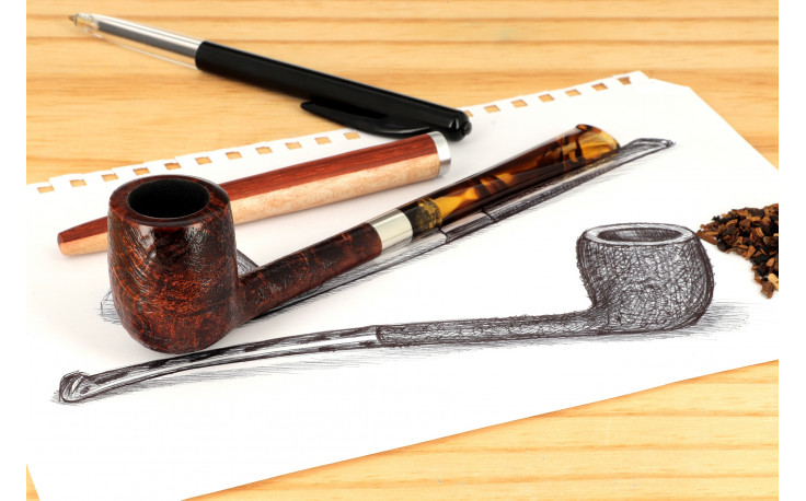 Nuttens Mini-Bing 09 sandblasted pipe (B1)