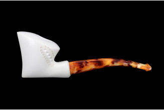 Pickaxe meerschaum pipe