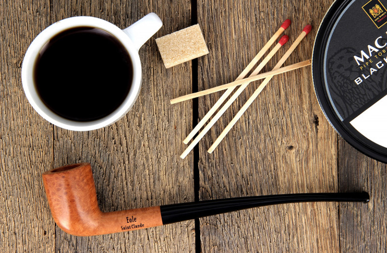 Churchwarden Eole natural Dublin pipe